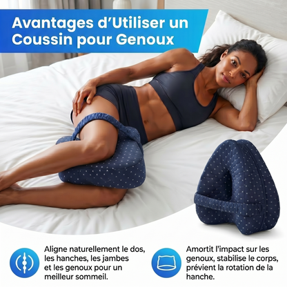Aligno™ coussin d'alignement — le soutien qui accompagne tes nuits