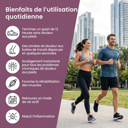 STRYDE™ semelles orthopédiques à support de voûte — soulagement instantané