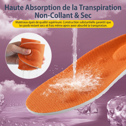 STRYDE™ semelles orthopédiques à support de voûte — soulagement instantané