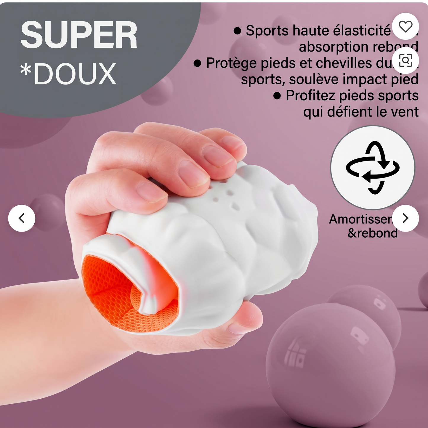STRYDE™ semelles orthopédiques à support de voûte — soulagement instantané