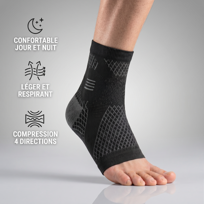 Reliva™  chevillère de compression – Soutien voûte plantaire & cheville
