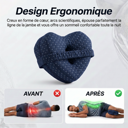 Aligno™ coussin d'alignement — le soutien qui accompagne tes nuits