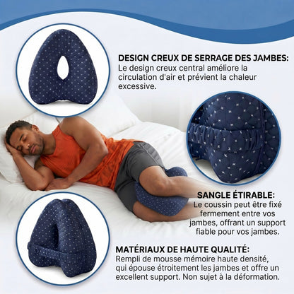 Aligno™ coussin d'alignement — le soutien qui accompagne tes nuits